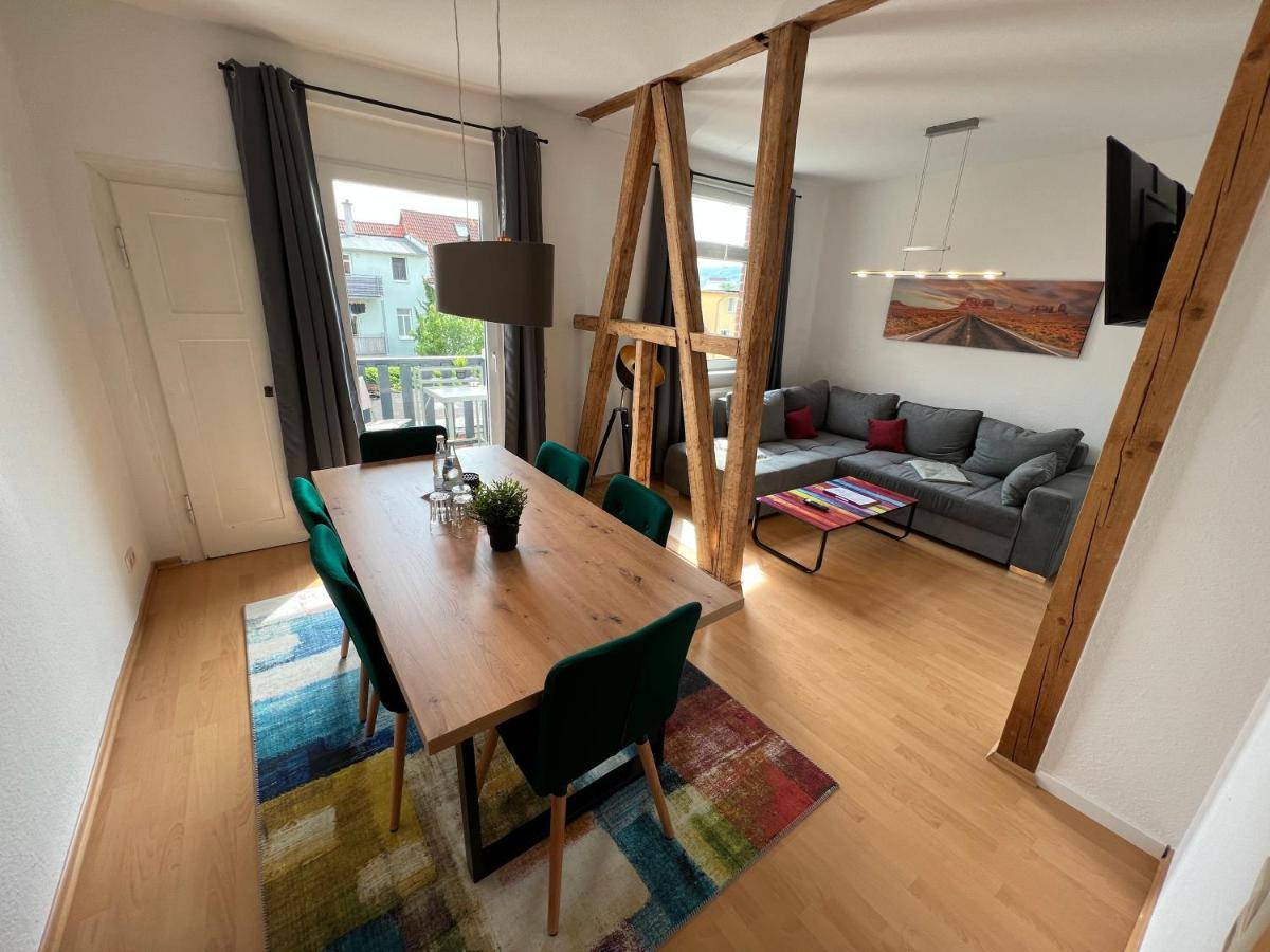 Jena City Apartment, Balkon, Sonnig, Wifi, Parkplaetze, Naehe Zentrum Екстериор снимка