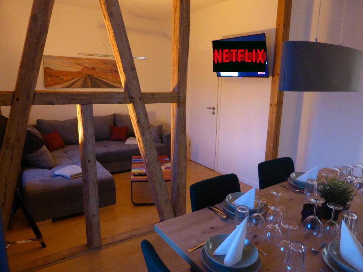 Jena City Apartment, Balkon, Sonnig, Wifi, Parkplaetze, Naehe Zentrum Екстериор снимка