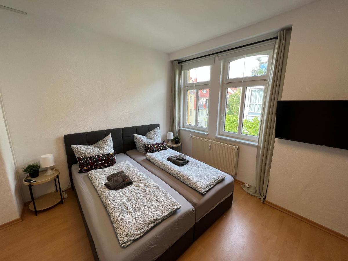 Jena City Apartment, Balkon, Sonnig, Wifi, Parkplaetze, Naehe Zentrum Екстериор снимка